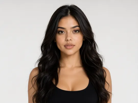 Valentina, AI casting model, face close-up