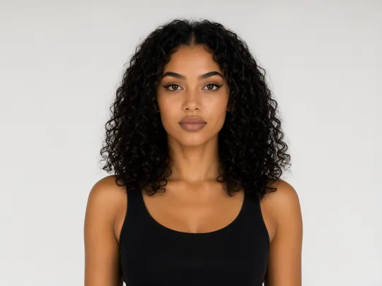 Nour, AI model, face close-up