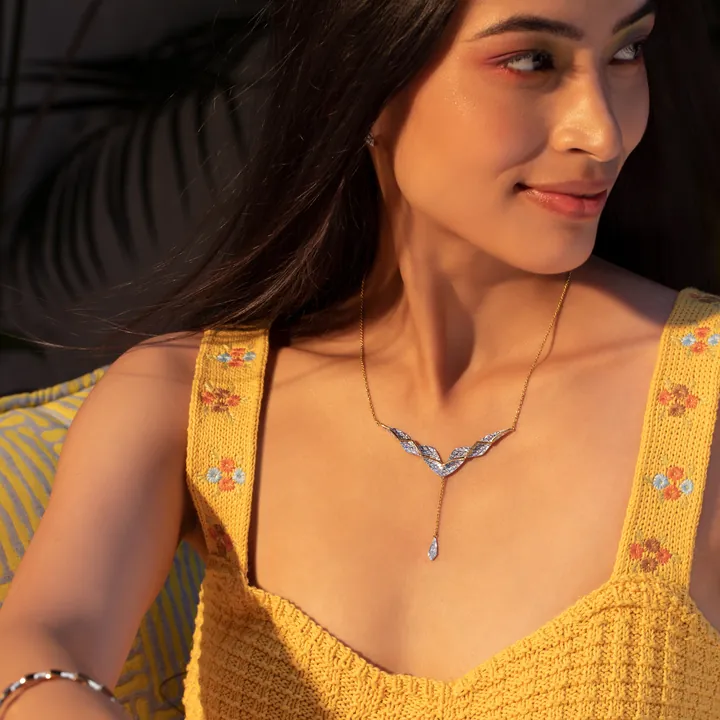 Yellow crochet. Beauty & jewellery image, retouching by Mohammed Yasin.