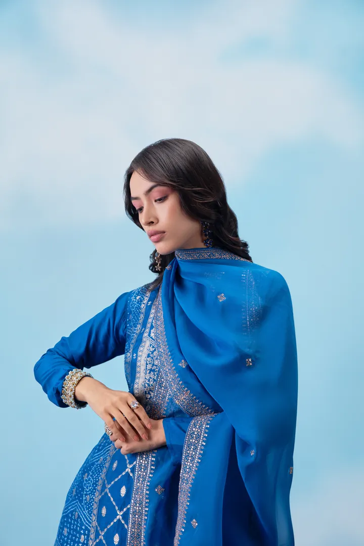 Cobalt. Fashion image, retouching by Mohammed Yasin.